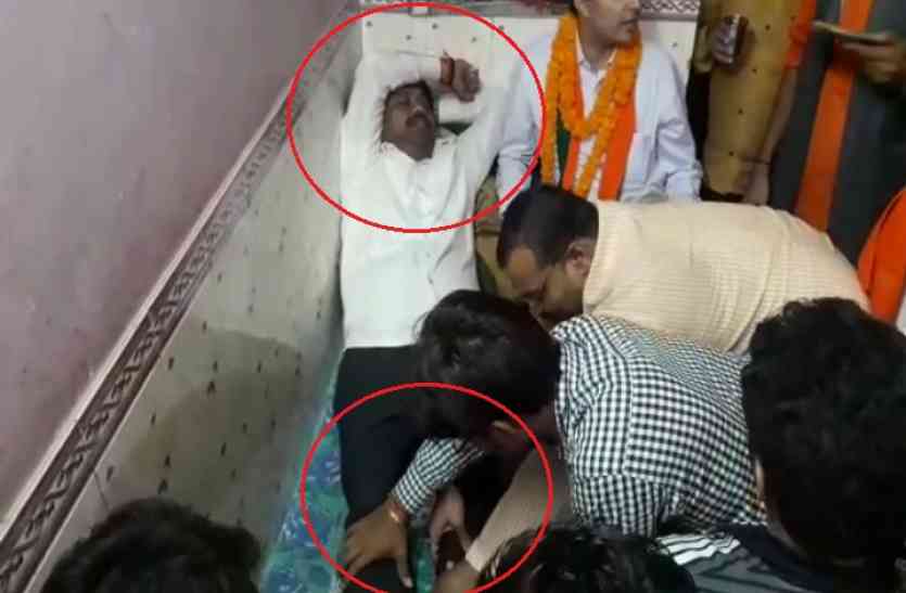Nand Gopal Nandi Massage Video मंत्री नंद गोपाल नन्दी ने दबवाए पैर, वायरल हुआ वीडियो तो मचा हड़कम्प