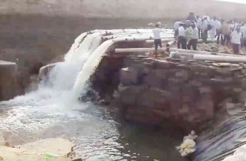 caceto dam जल संकट के बीच राहत की खबर: 10 साल बाद फिर ककेटो से पानी की लिफ्टिंग, जनवरी में तिघरा से मिलेगा