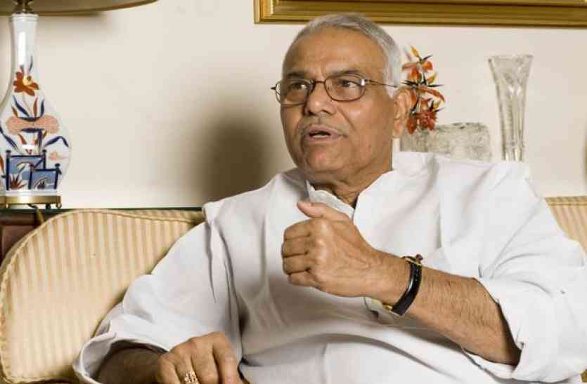 yashwant sinha, bjp, modi, jaitley, gst भाजपा नेता यशवंत सिन्हा बोले, वित्त मंत्री जेटली गुजरात के लिए बोझ