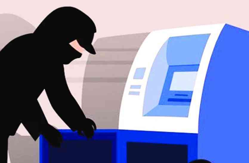 Broke ATM in Udhana, failed to steal उधना में फिर एटीएम तोड़ा, चोरी की कोशिश नाकाम