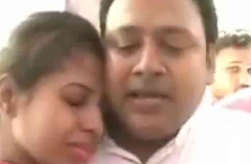 Husband Wife जब कानून ने खड़े किये हाथ, तब पति ने थाने में किया ये गजब कारनामा, वीडियो हो रहा जमकर वायरल