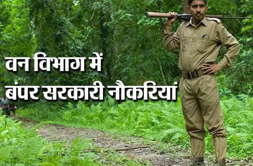 UP Forester Recruitment 2017-18 वन विभाग में बंपर सरकारी नौकरियां, फॉरेस्टर बनने के लिए अब ग्रेजुएशन जरूरी
