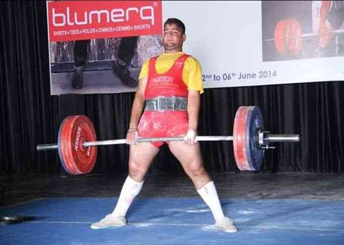 Pradeep Yadav Powerlifter