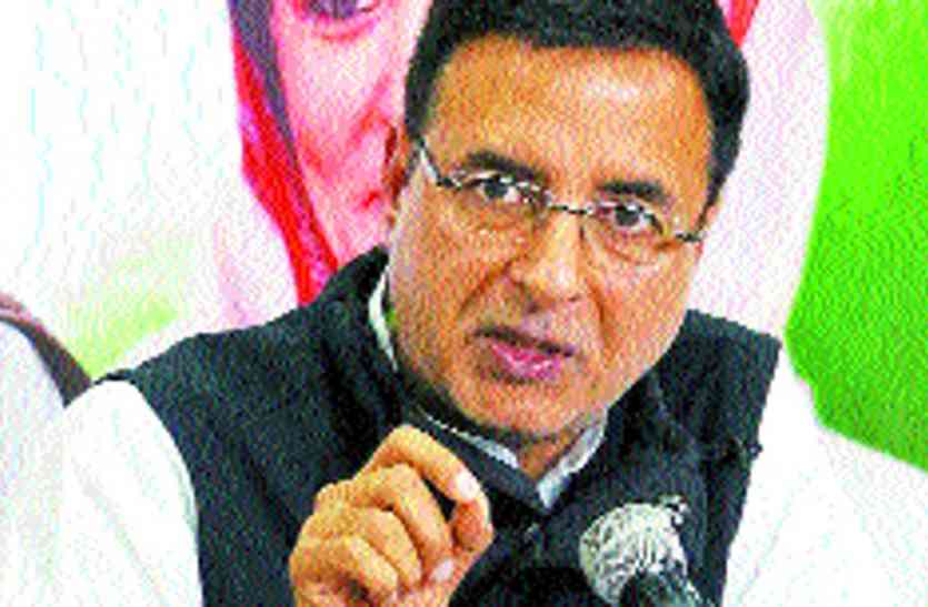 The commercialization of government land: Surajwala सरकारी जमीन का किया व्यवसायीकरण : सूरजेवाला