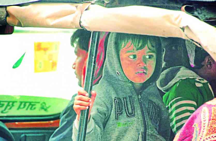 winter effect , Cold winds ठिठूरन का असर जारी, चली सर्द हवाएं, सर्दी से बचने के लिए लोग कर रहे ये उपाय