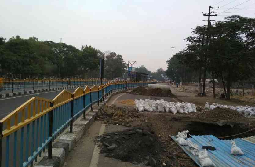 brts civrage line indore बीआरटीएस पर सुबह किया ब्लास्ट नाकाम