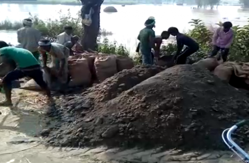 Sharda Sahayak Nahar cut in Dariyabad Barabanki UP hindi news सिंचाई विभाग की बड़ी लापरवाही, नहर कटान से गांव में तबाही, एक हजार बीघा फसल बर्बाद