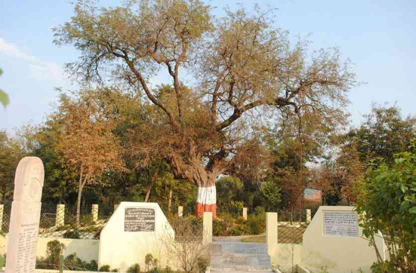 Revolutionary hanging on tamarind tree इमली के पेड़ पर लटकाए गए थे क्रांतिकारी, टहनियों में दिखती है अंग्रेजों की क्रूरता की निशानी