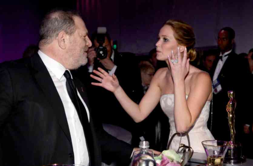 Jennifer Lawrence दुष्कर्म के आरोपों में घिरे पिता समान विंस्टीन को अभिनेत्री जेनिफर ने कहा- कुत्ता