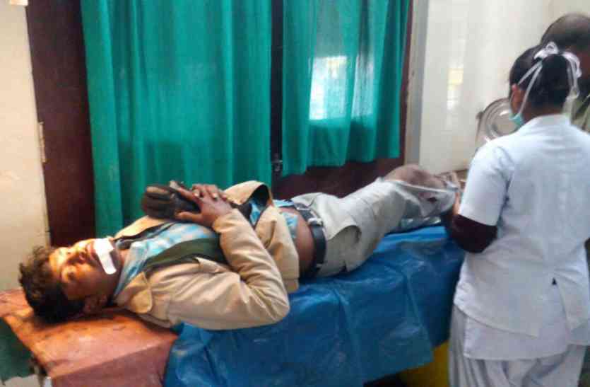 accident बाइक भिड़ंत में एक की मौत, हेलमेट पहनने से बची दूसरे की जान