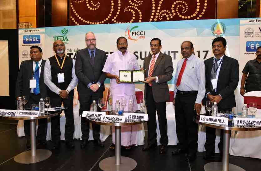 Power Minister inaugurated the Ton Energy Summit 2017 बिजली मंत्री ने किया टैन इनर्जी सम्मिट 2017 का उद्घाटन