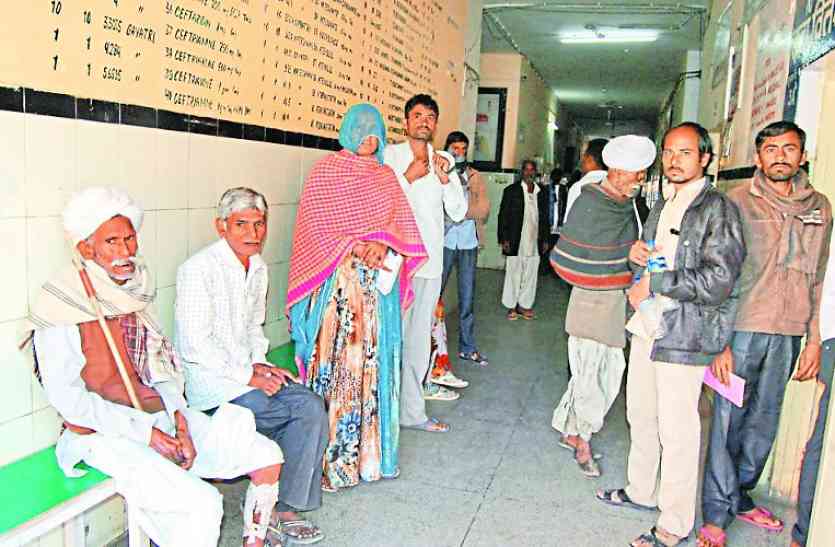 fail medical arrangements,physicians strike चिकित्सकों की हड़ताल से व्यवस्था लडख़ड़ाई, दिनभर ऐसे परेशान होते रहे मरीज