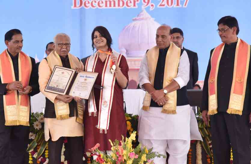 lucknow university लखनऊ यूनिवर्सिटी में फिर लड़कियों ने मारी बाजी, गवर्नर बोले-लड़कों कुछ तो सीखो