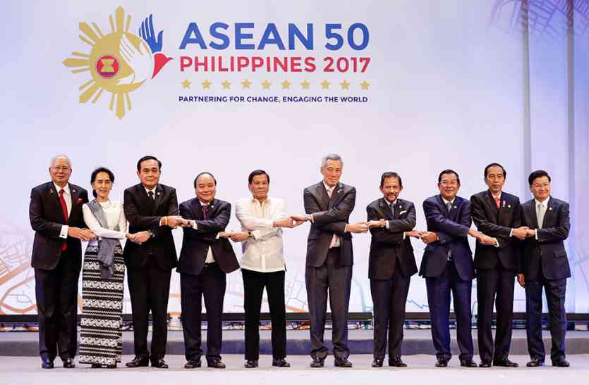 ASEAN summit आसियान शिखर सम्मेलन के माध्यम से चीन के OBOR प्रोजेक्ट का तोड़ निकालेगा भारत!