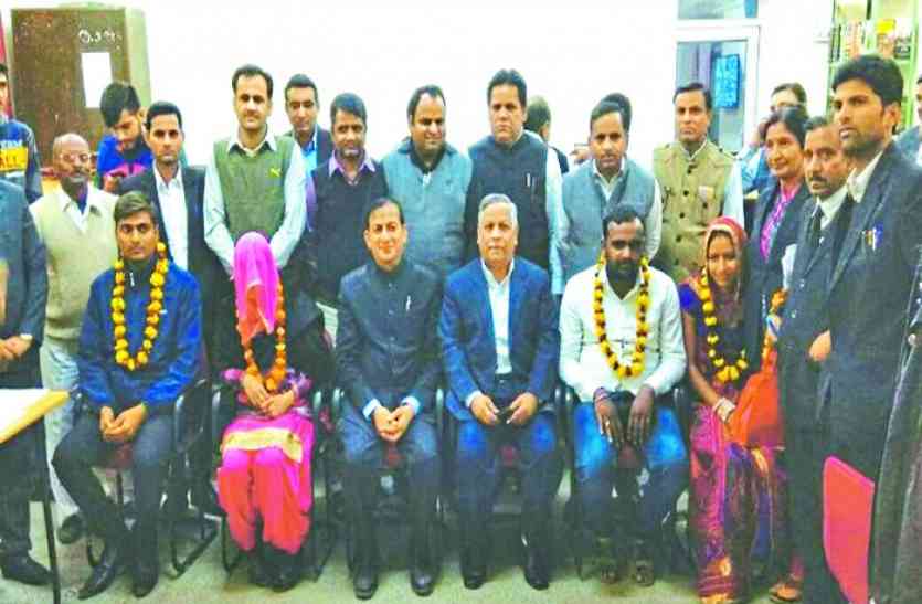 sikar तीन साल बाद आमने-सामने हुए पति-पत्नी तो दूर हो गए सारे गिले-शिकवे और यूं घुल गई रिश्ते में मिठास