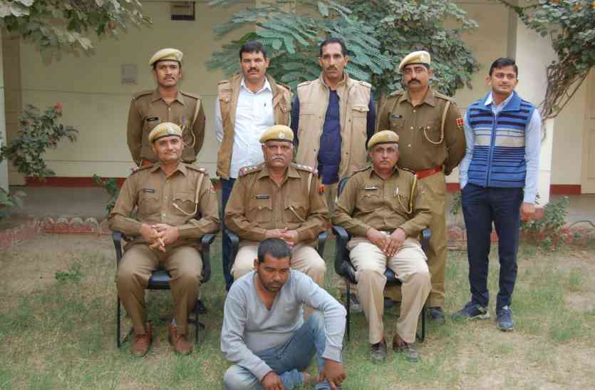 -बालोतरा.पुलिस की गिरफ्त में चोरी का शातिर आरोपित। दिन में सफर, दोपहर में रैकी और रात को चोरी कर रफूचक्कर