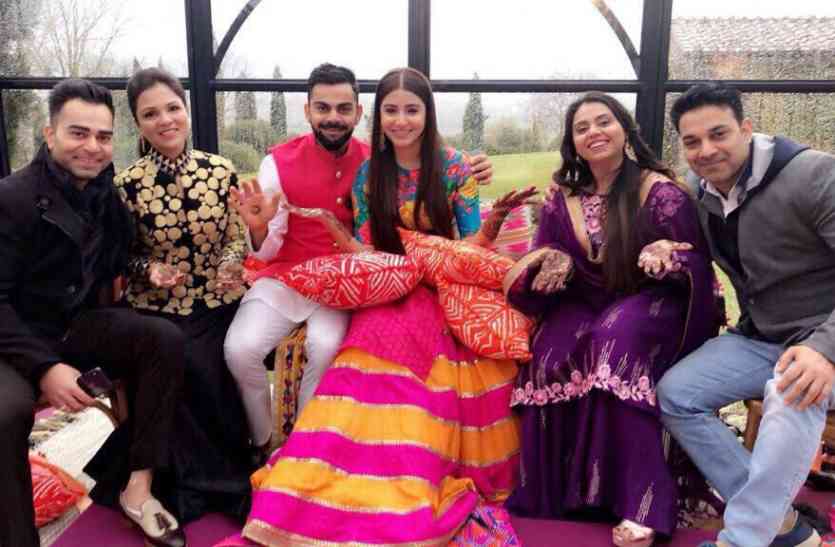 viruskawedding Virat - Anushka की हुई शादी, अब 21 को दिल्ली और 26 को मुंबई में पार्टी