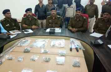 Dacoits caught in two days तेरहवीं में रची साजिश और दो दिन में पकड़े डकैत