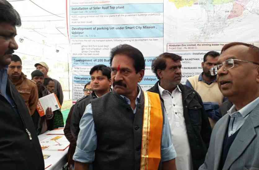 udaipur mayor video: गलत आंकड़े थमाने पर निगम के अफसरों को यूं लगाई उदयपुर महापौर ने फटकार