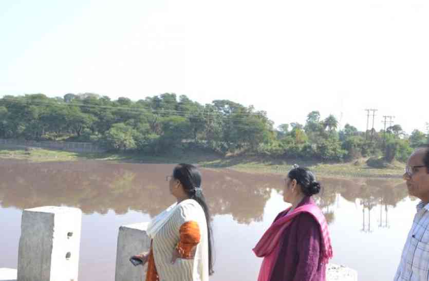 patrika शिवना के जहर को जांचने आई प्रदूषण बोर्ड की टीम