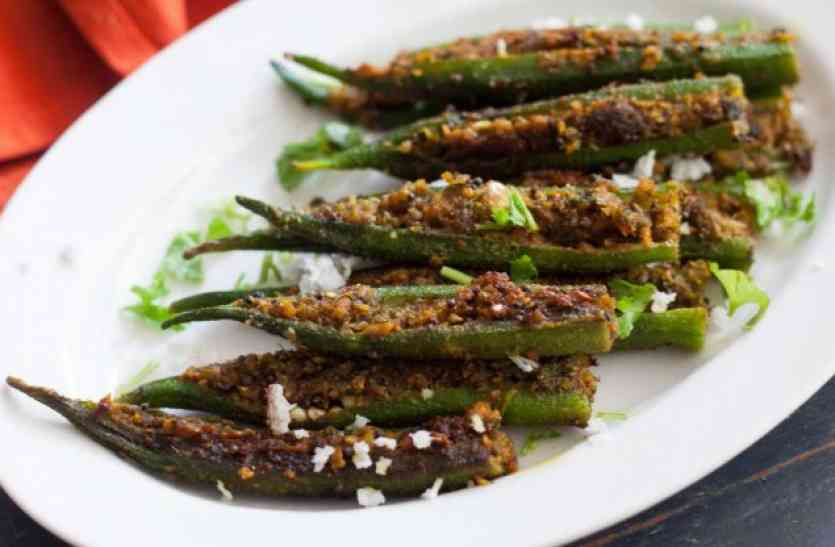 stuffed bhindi ऐसे बनाएं बेसन वाली भरवां भिंडी