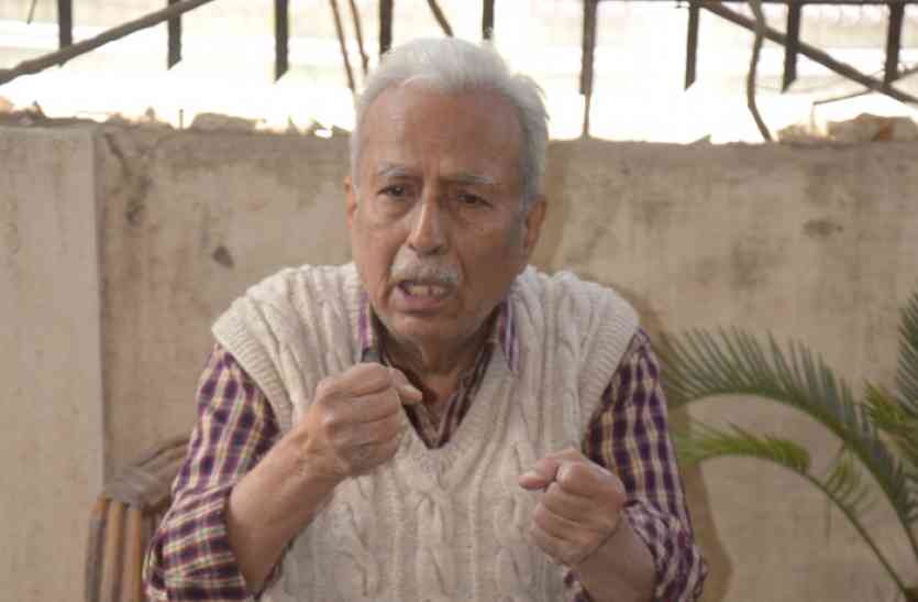 Patrika Utsav 2018 Patrika Utsav 2018: लेखक विनोद कुमार शुक्ल बोले - राजनीति ने लोगों का भोलापन खत्म कर दिया