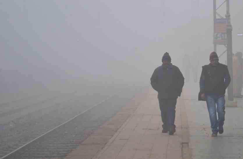 temperature is near freezing point in rajasthan राजस्थान में पारा जमाव बिंदु पर, दो दिन के लिए अलर्ट जारी