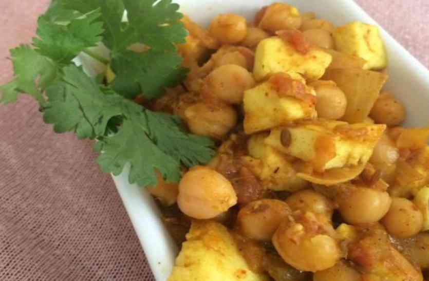 chole paneer masala recipe छोले पनीर मसाला बना देगा डिनर को स्पेशल