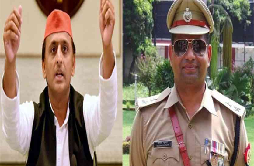 akhilesh yadav Deepak Kumar सपा नेता की गिरफ्तारी पर चिढ़े अखिलेश यादव, बोले- लखनऊ SSP दीपक को भविष्य में...