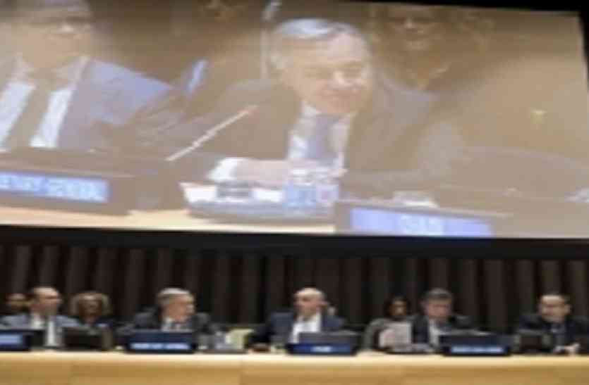 united nation, cliamte change, India is big partner in the fight against climate change, un secretary general guterres संयुक्त राष्ट्र ने की तारीफ, कहा-भारत जलवायु परिवर्तन के खिलाफ लड़ाई में प्रमुख हिस्सेदार