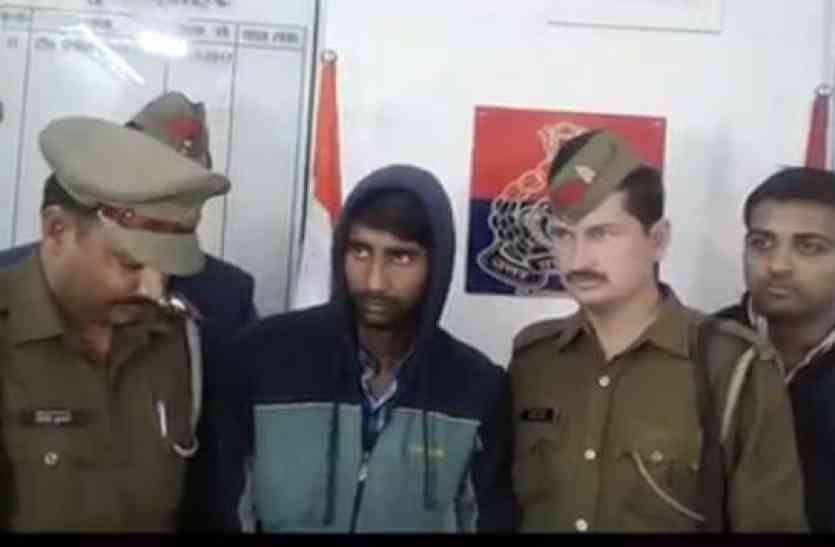 Accused Malani बुलंदशहर: छात्रा के साथ रेप का मुख्य आरोपी 25 हजार का इनामी मलानी गिरफ्तार