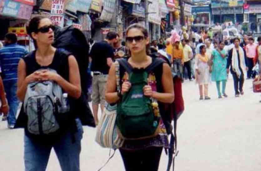 Foreign tourists विदेशी पर्यटकों ने सिटी ब्यूटीफुल से मुंह मोड़ा