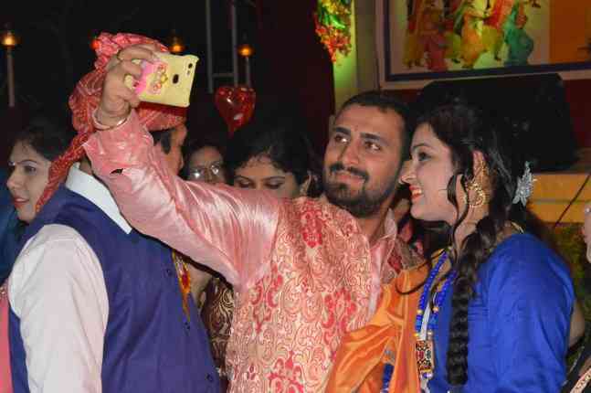 Photo: The stranded people on the Bhangra giddha on Lohri Photo: The stranded people on the Bhangra giddha on Lohri
