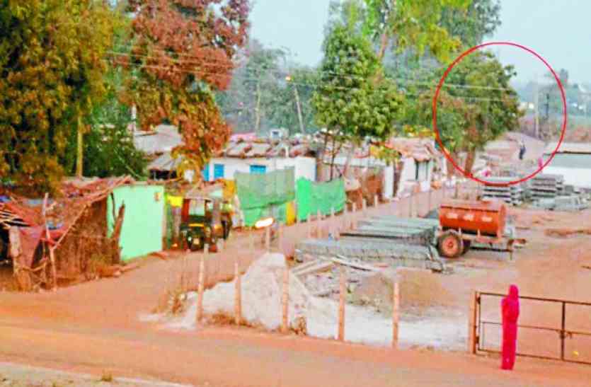 ashoknagar शांतिधाम के लिए जगह चिंहित, स्कूल की जमीन से हटाया अतिक्रमण