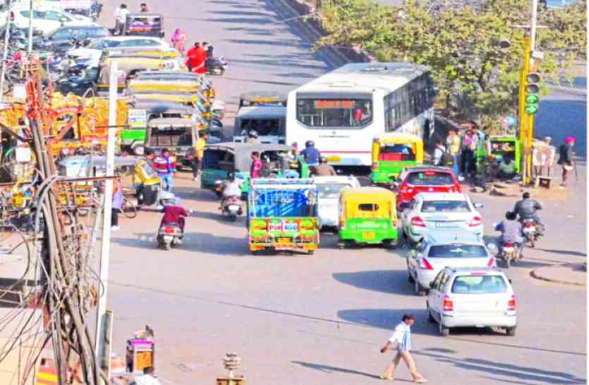 keshavpura कोटा का यह चौराहा और आठ माह तक बना रहेगा तिराहा