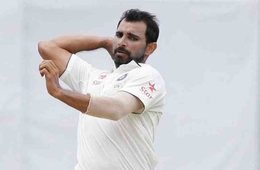 Mohammed Shami reaches 100 Test wickets मोहम्मद शमी ने पूरा किया टेस्ट विकेटों का शतक