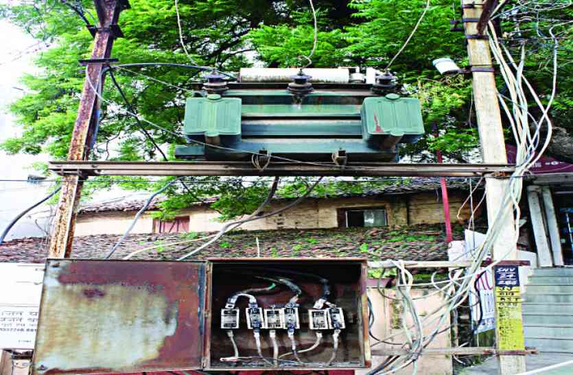 patrika news खुद की जमीन पर कॉम्प्लेक्स, और ट्रांसफार्मर सरकारी भूमि पर