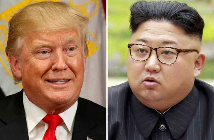trump and kim अमरीकी राष्ट्रपति ट्रंप ने किम जोंग-उन से अच्छे संबंध होने की खबरों को बताया फर्जी