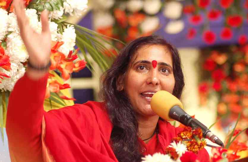 ritambhara udiapur पद्मावत से लेकर महाराणा प्रताप तक, उदयपुर आयी साध्वी ॠतंभरा ने कही ये तीन बड़ी बातें जो हर मेवाड़वासी को जरूर जाननी चाहिए