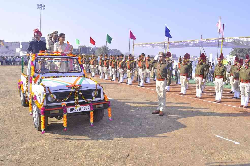 Visit Republic Day: Live the tricolor in Burhanpur