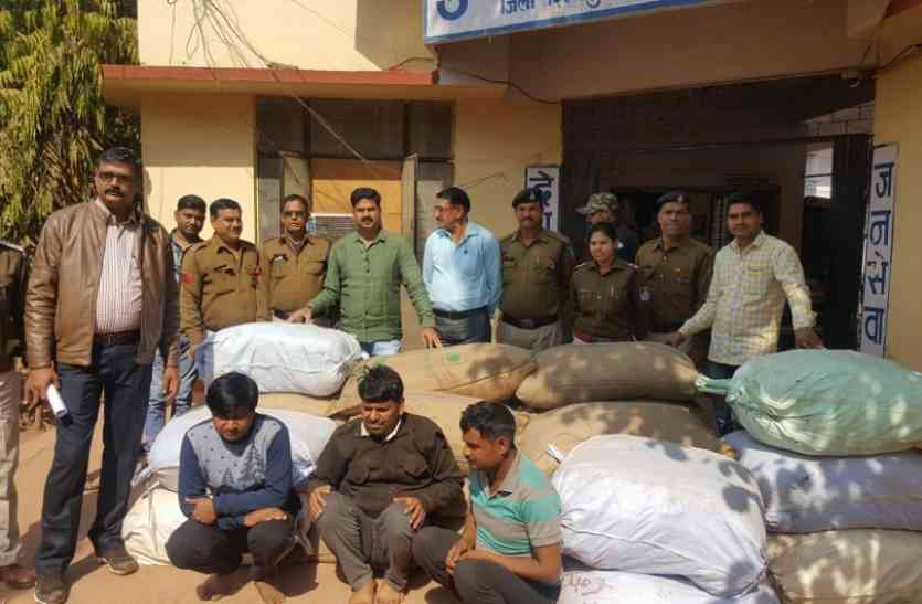 Former legislator, cold storage, theft, thief, arrested, shivpuri news, shivpuri news in hindi, mp news पूर्व विधायक के कोल्ड स्टोरेज में चोरी करने वाले तीन चोर दबोचे