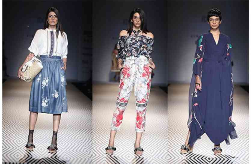spring 2018 style and fashion trends latest news in hindi,fashion 2018,spring 2018 style trends,2018 fashion trends womens,2018 fashion trends summer,spring summer 2018 print trends,trending patterns 2018,print trends for 2018,floral prints fabric,flower trends forecast 2018,latest floral design trends,floral trends 2018,2018 wedding floral trends,Fashion,Latest Fashion,Jabalpur, Flower print: ऐसे शेड्स के आउटफिट्स की बढ़ रही है डिमांड