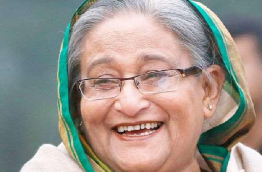 sheikh hasina बांग्लादेश चुनाव: प्रधानमंत्री शेख हसीना को भारी बहुमत, विपक्ष ने लगाया धांधली का आरोप