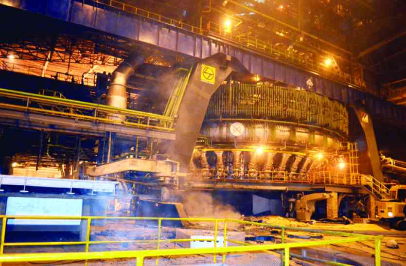 Blast Furnace-8 Production Start ब्रेक डाउन के 52 घंटे बाद BSP ब्लास्ट फर्नेस-8 महामाया में उत्पादन शुरू