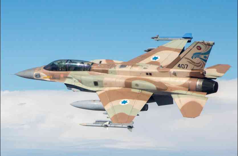 Israeli fighter plane F-16 crash सीरियाई हमले में इजरायली लड़ाकू विमान एफ-16 क्षतिग्रस्त, पायलट सुरक्षित