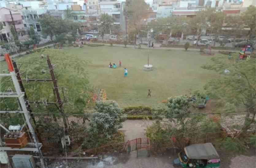patrika उज्जैन का यह पार्क होगा सीसीटीवी कैमरों की निगरानी में...