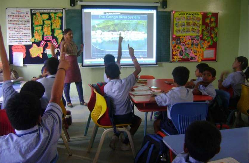 smart class स्मार्ट क्लास में पढ़ स्मार्ट बनेंगे बच्चे