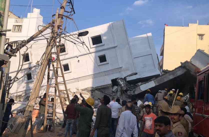 bengaluru building निर्माणाधीन इमारत गिरी, 3 मरे, 15 के मलबे में फंसे होने की आशंका