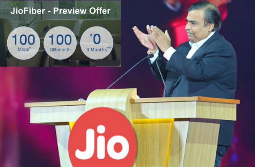 Jio Fiber रिलायंस जिओ मार्च में करेगी बड़ा धमाका! 3 महीने तक फ्री मिल सकती है सर्विस