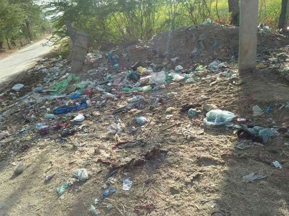 bad condition of tatarpur circle in alwar